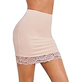 Avidlove Half Slips for Women Under Dress Non Cling Floral Lace Trim Above Knee Half Slips
