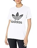 adidas Originals,womens,Trefoil Tee,White,X-Small