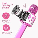 Move2Play Kids Karaoke Microphone with Bluetooth & Preloaded Songs view 5