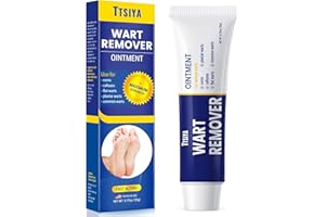 TTsiya Plantar Wart Remover Freeze Off for Feet, Skin Tag Remover, Salicylic Acid Warts Removal Cream for Women, Wart Freeze Off for Feet Hands for Plantar, Flat, Common, Corn, H Warts, Callus 20g