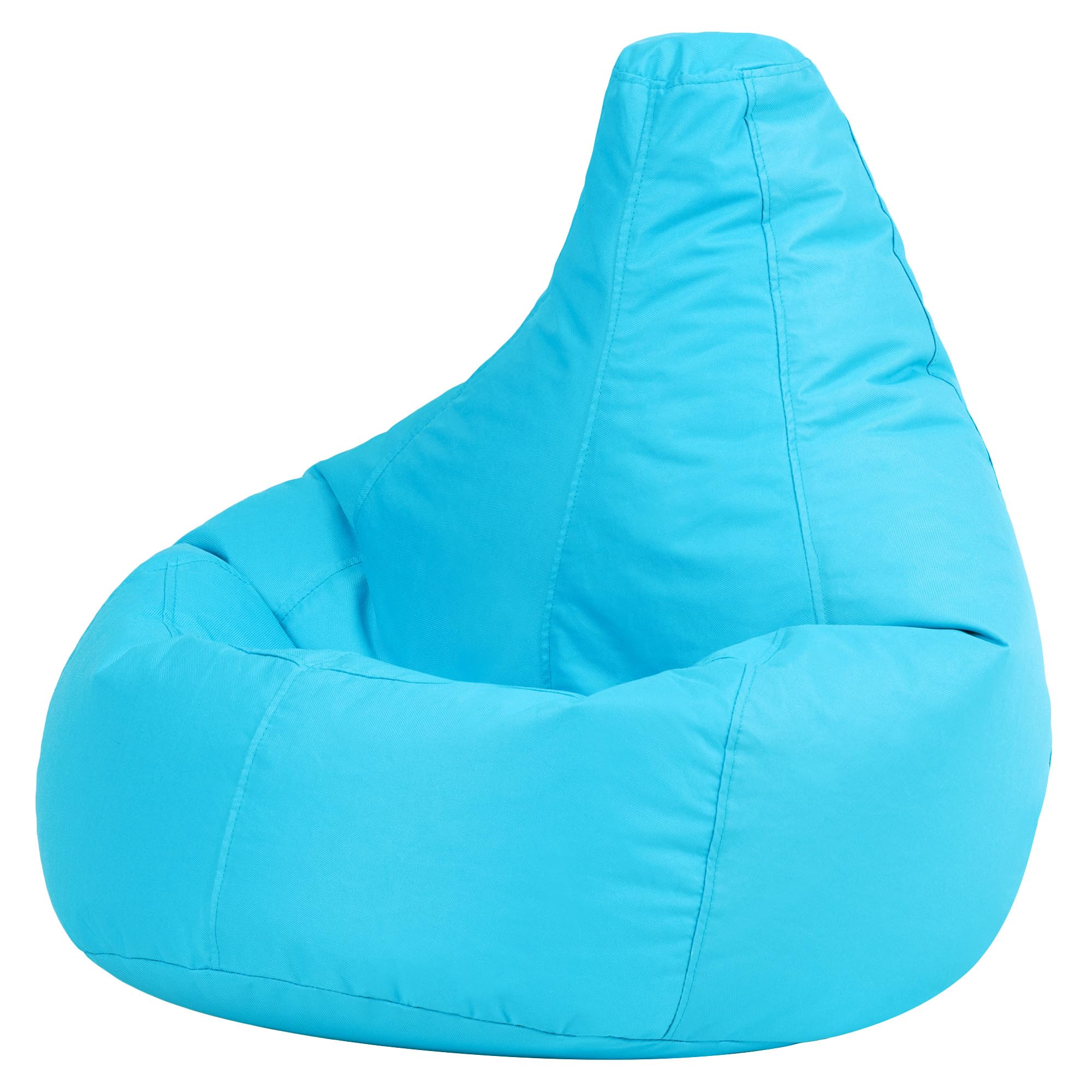 Bean Bag Bazaar Dalton Kids Bean Bag, Aqua, Water Resistant, Gaming Chair for Kids, Beanbag for Indoor and Outdoor Use with Filling Included, Childs Chair ideal for Bedroom, Playroom, Garden