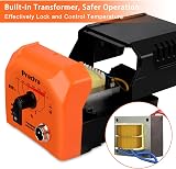 Preciva Wood Burning Pyrography Kit 40W 250-750°C 20 Tips Soldering Station view 2
