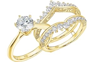 Wuziwen Vintage Wedding Ring Guard Enhancers Engagement Rings for Women Sterling Silver Size 5-12