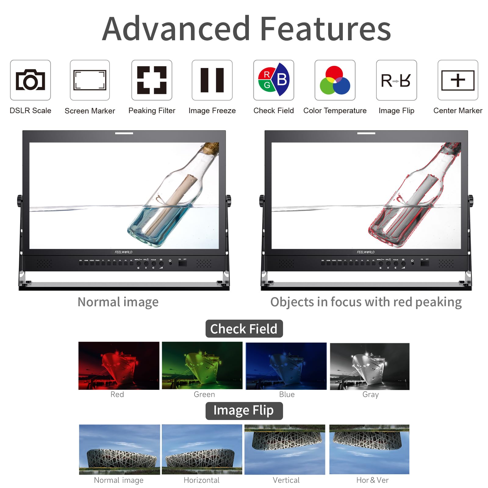 FEELWORLD P215-9HSD package contents