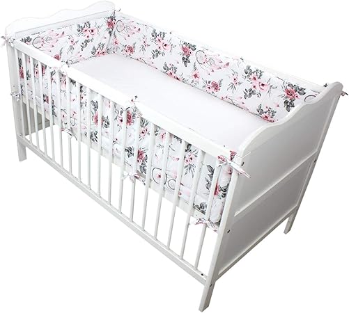 white cot bumpers