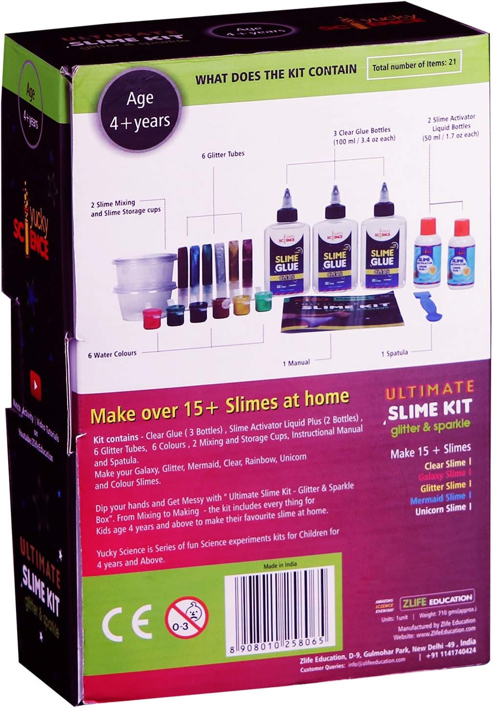 yucky science ultimate slime kit
