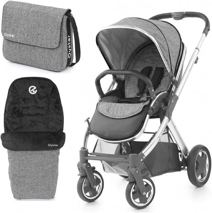 oyster 2 pram wolf grey