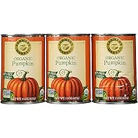 Farmers Market Pumpkin Puree 100% Organic 3x15oz - PACK OF 3