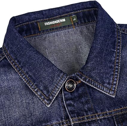 big & tall denim vests