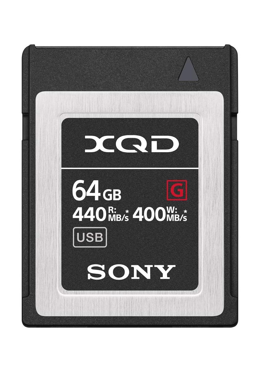 Sony Professional XQD G series 64GB Memory Card (QD-G64F/J) Black