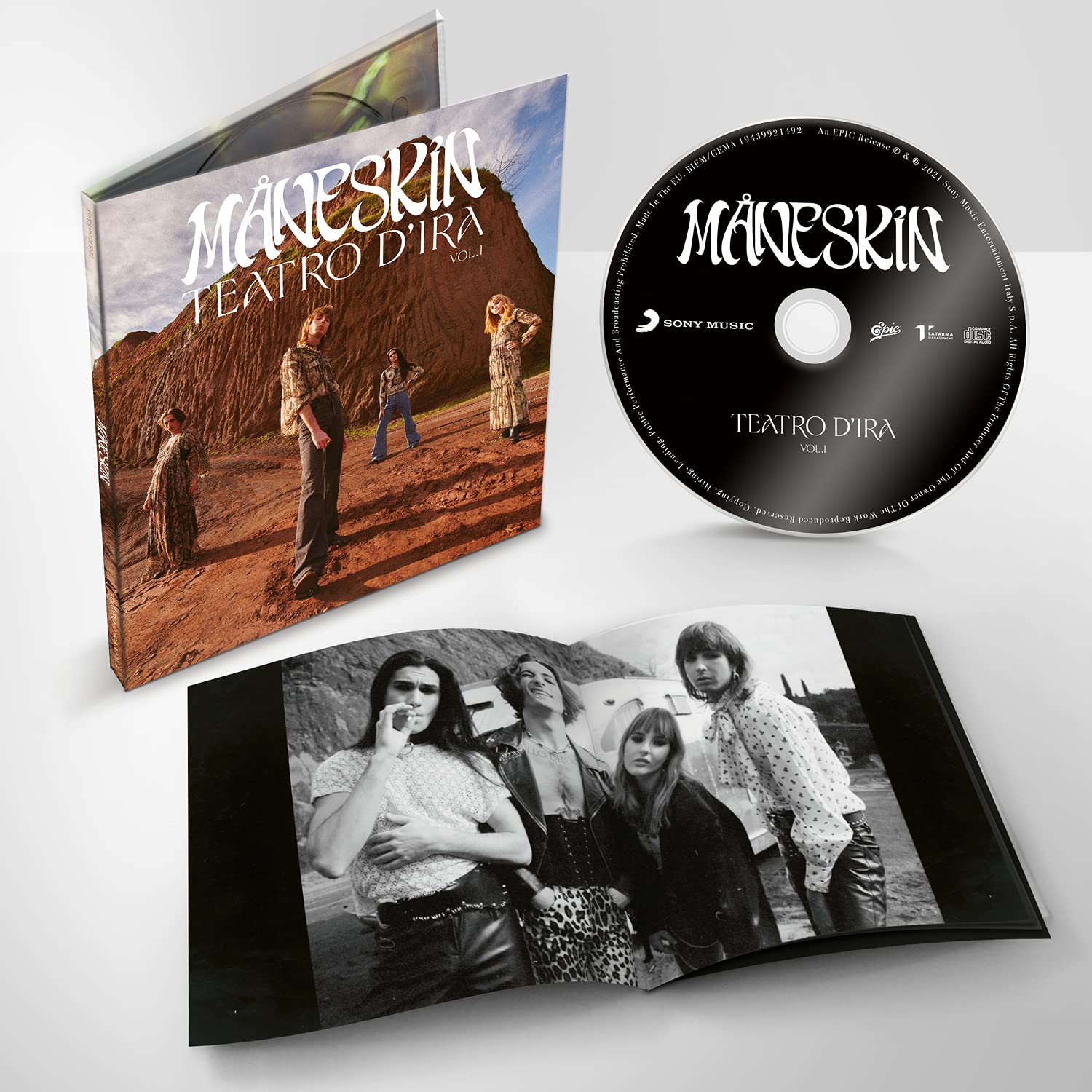 Teatro d'Ira Vol.I 2021 Limited Edition Maneskin, Maneskin Amazon.es CDs y vinilos}