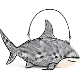 JW PEI Women's Nerys Faux Suede Shark Look Top Handle Bag