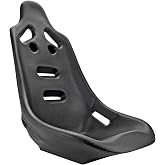 Pro High Back II Race Seat [Black] | Seat Only, Black Polyethylene, Double-Walled Shell
