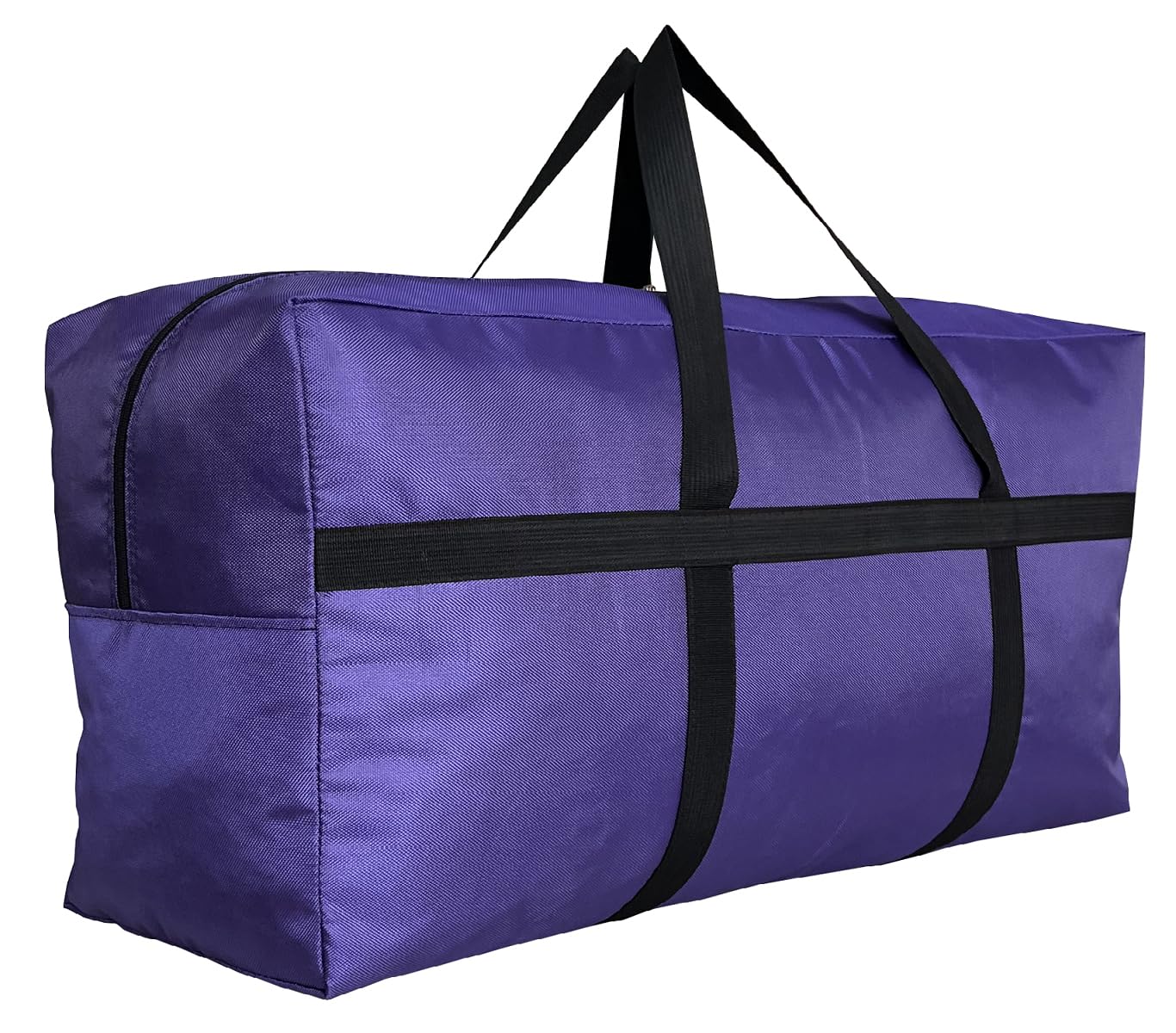 Photo 1 of DoYiKe Extra Large Storage Duffle Bag for Travel, Foldable Oversized Giant Big Traveling Purple Duffle Bag
