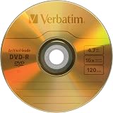 Verbatim DVD-R 4.7GB 16X UltraLife Gold Archival Branded Surface Hard Coat 5pk view 2