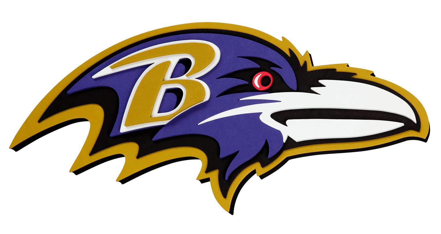 FanFave 3D Foam Wall Sign, Purple, 20"