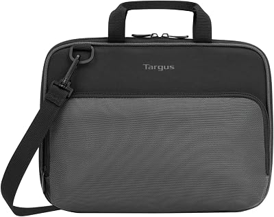 Estojo Work-in Essentials para Chromebook 11,6", capa de portátil com interior suave, capa profissional, capa protetora – preto/cinzento, TED006GL