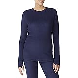 Cuddle Duds Women's Softwear with Stretch Long Sleeve Turtle Neck Top ...