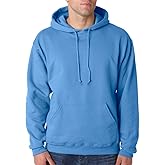 Jerzees Adult 8 oz. NuBlend® Fleece Pullover Hood S COLUMBIA BLUE