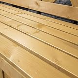 AIRWAVE Darcy Outdoor Storage Bench 110L Weather Resistant Fir Wood view 7
