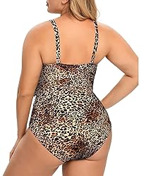 Daci Plus Size One Piece Swimsuit - Tummy Control
