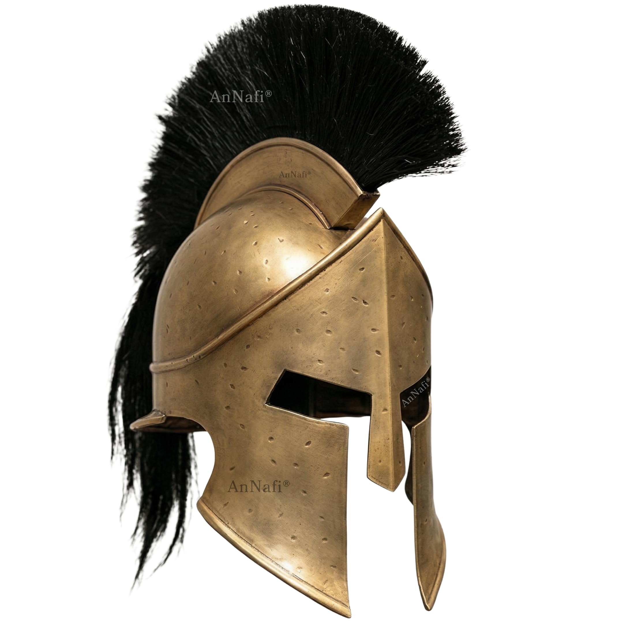AnNafiยฎ Medieval Armour King Leonidas Greek Spartan Helmet |300 Roman Helmet| Ancient Cosplay Costumes