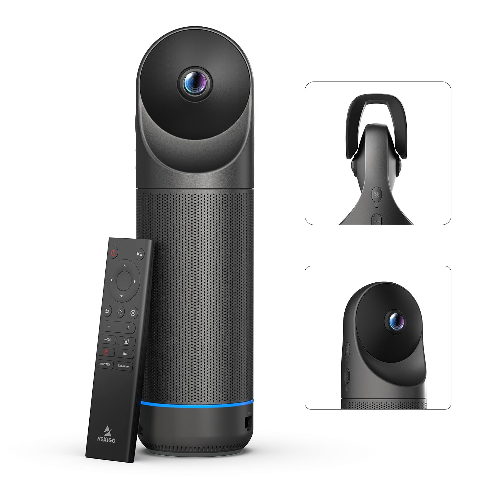 Photo 1 of NexiGo Meeting 360 Ultra (Next Gen), Enhanced Conference Camera System, Multi-Camera Setup, Built-in System, 8K Captured AI-Powered Framing and Auto Tracking, Medium-Large Meeting Rooms