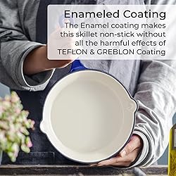 Healthy Choices 8" Small Enameled Cast Iron