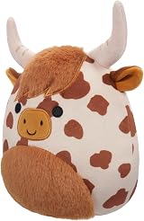 Squishmallows Alonzo 7.5-Inch Highland Cow Plush Brand Squishmallows view 2