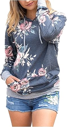 Pull imprimé fleuri femme Outlet