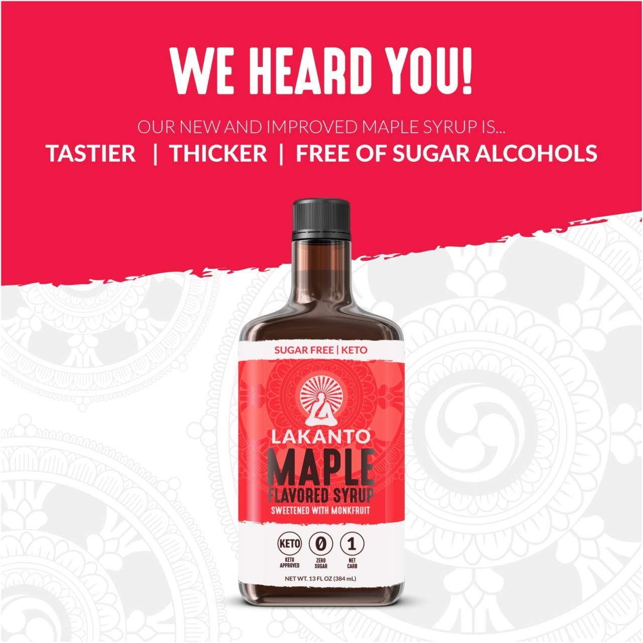 Lakanto Maple Flavored Syrup, 13 oz Buy Online in United Arab Ermiates. Grocery Products in