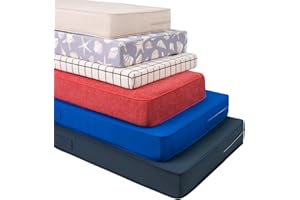 BayHomes Bench Cushions for Outdoor Indoor Furniture, Custom Waterproof Outdoor Patio Bench Cushion,Bay Window Seat Cushion w