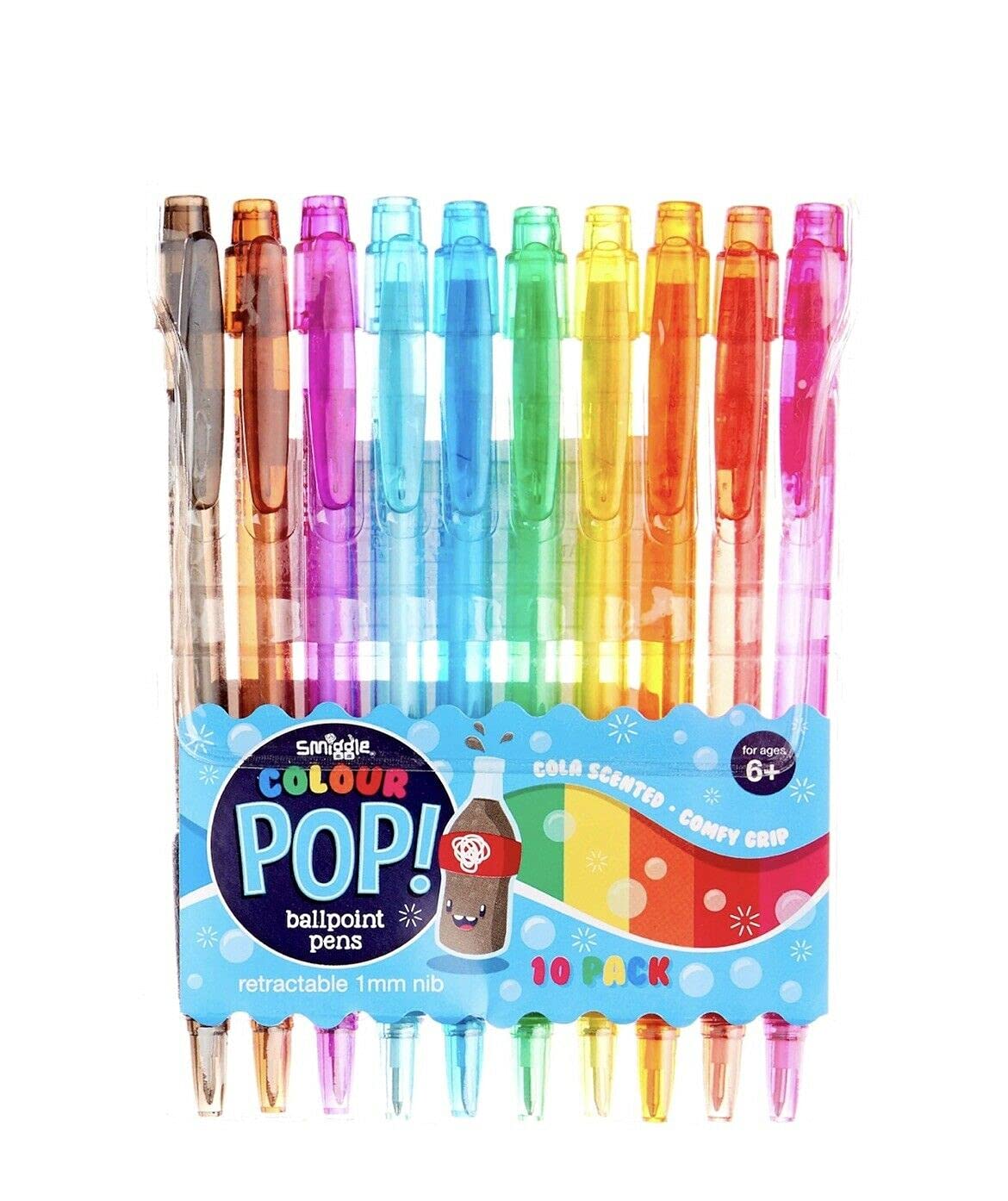 Smiggle Colour Pop Pen Pack X10