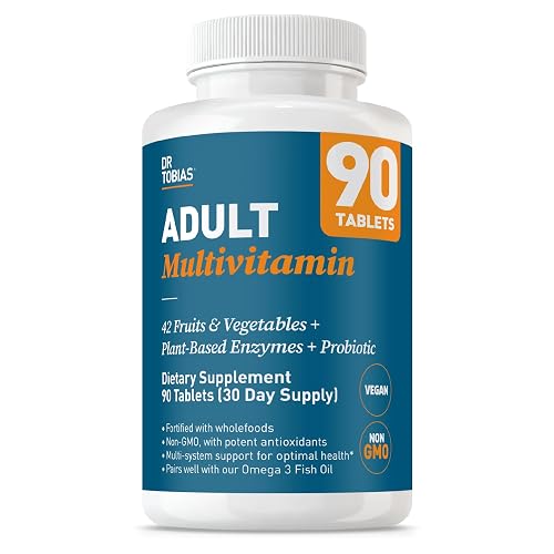 Dr. Tobias Adult Multivitamin for Women & Men - Immune Supporting ...