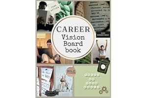 Career Boss Vision Board Book: 400+ Elements | Clip Art to Create Powerful Future Life Goals using Visually Appealing Images, Positive Affirmations, ... Board Supplies) (Vision Board Magazine)