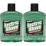 Williams Lectric Shave Electric Razor Pre-Shave with Soothing Green Tea Complex-7 oz, 2 pk
