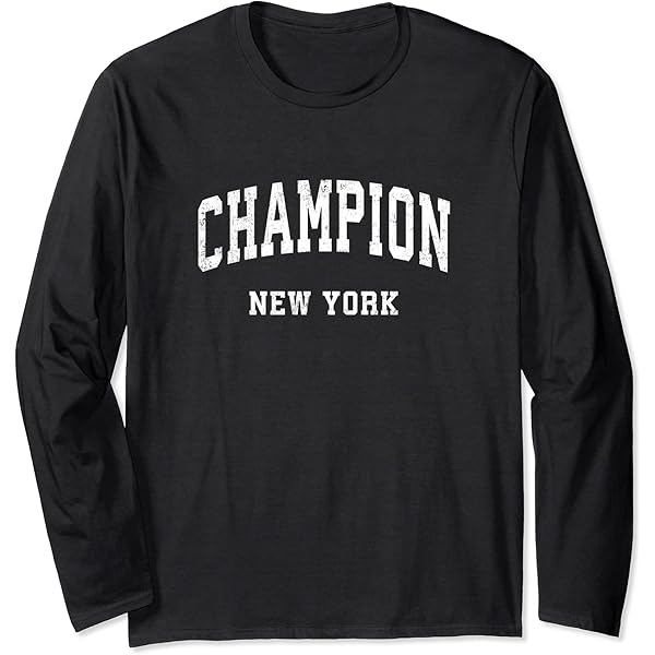 Amazon.com: Champion New York NY Vintage Athletic Sports