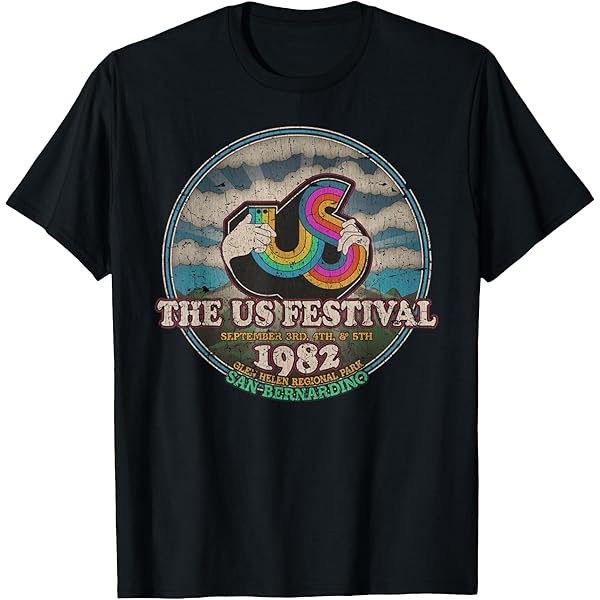【80年代のビンテージ】THE US FESTIVAL'83フェスＴ バンドT 1983 US Festival t-shirt – 86 Vintage