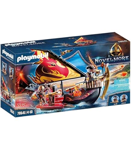 Amazon.com: Playmobil Novelmore Knights Airship : Toys & Games