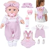 BDDOLL 12'' Baby Doll Playset with Clothes and
