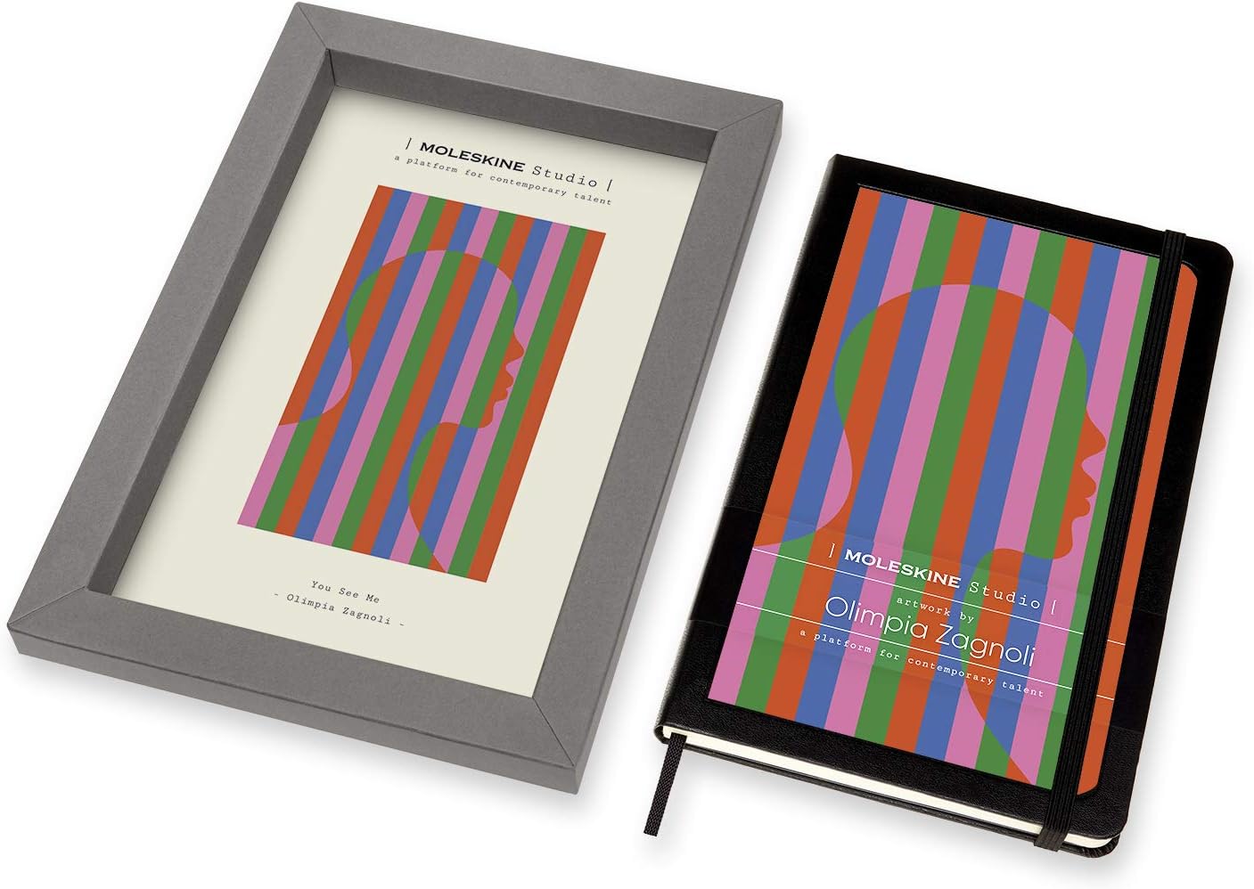 Moleskine, Moleskine Studio Collection Notebook, Blank Paper Notebook, Artist Olimpia Zagnoli, Hard Cover - Image 3