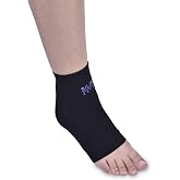 Silipos Active Oval Lace Bite Protector with Gel Pad for Top of Foot Pain, Item 92846, Color Black, One Size Fits Most, 1 per Package
