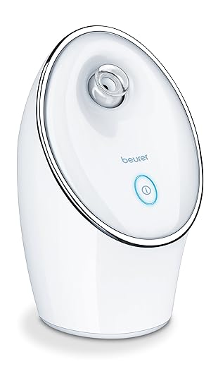 Beurer FC 72 Gesichtssauna, Ionen-Technologie für tiefere Hydration, verstellbare Düse für optimalen Anwendungskomfort