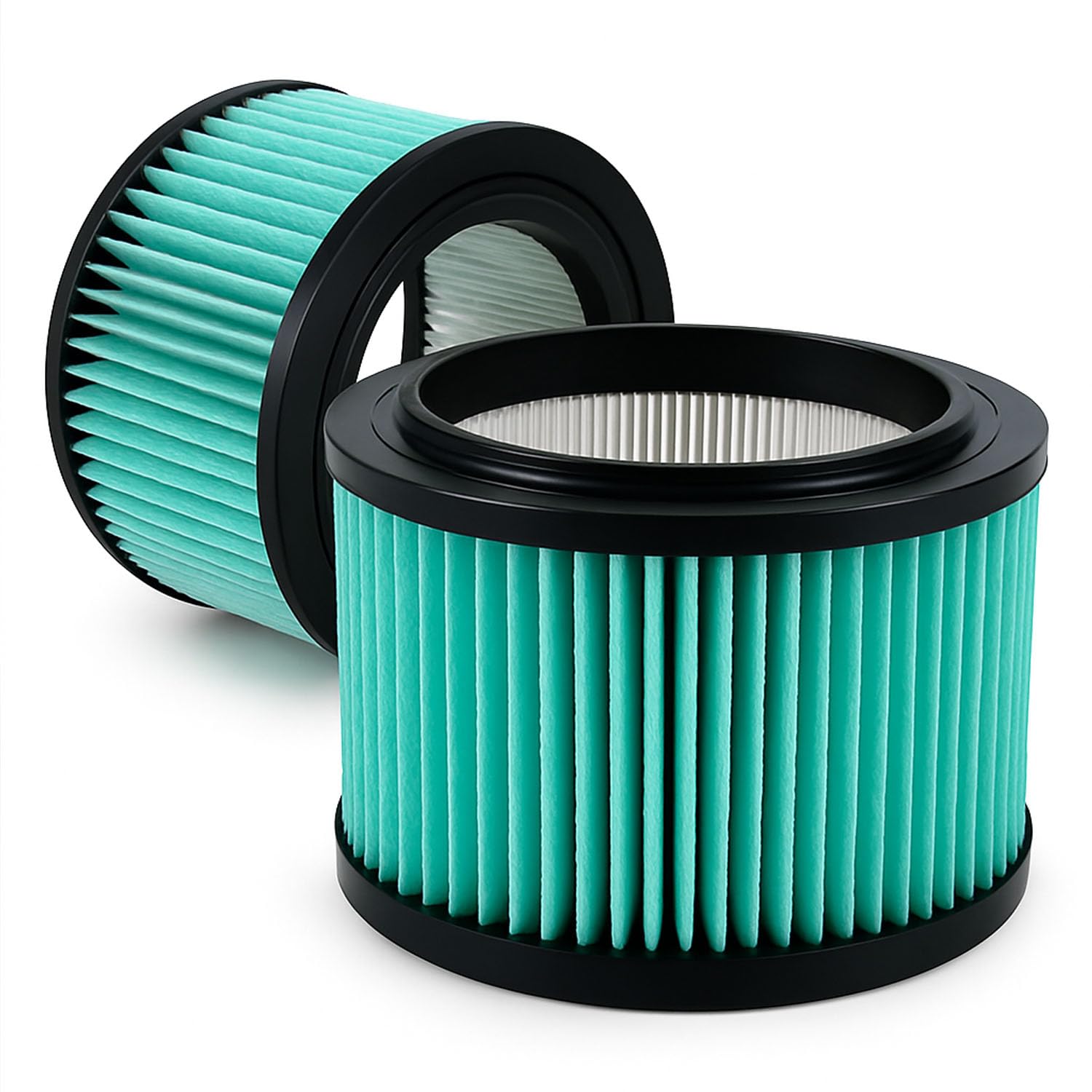 Photo 1 of 17810 Filter Compatible with Craftsman 3 to 4 Gallon General Purpose Vacuums, Replace for 9-17810 Cartridge Wet Dry Filter (2 Pack)