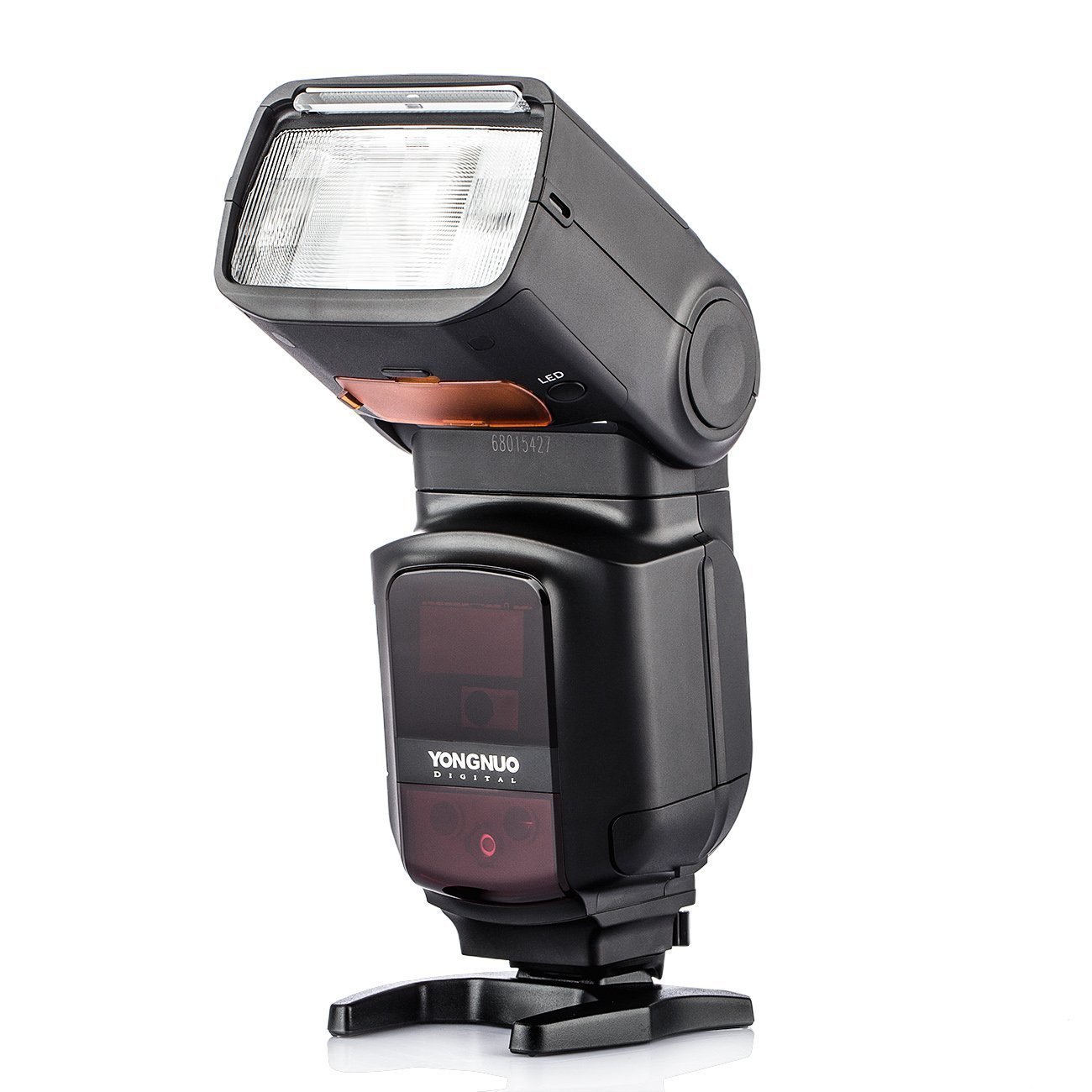 YONGNUO YN968EX-RT Wireless TTL Master Slave Flash Speedlite Flash Gun with Built-in LED Light 1/8000s HSS for Canon with NAMVO Diffuser