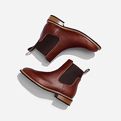 Nisolo Carmen Chelsea Boot 2.0, Brandy, 9, Boots