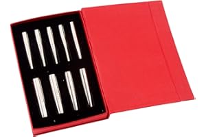 PSI Woodworking PKTRIMSET Pen Kit Barrel Trimming Sleeve 9pc Set