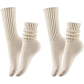 STNFAMILI Slouch Scrunch Socks, Slouch Scrunch High Tube Socks for Women