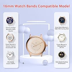 VNDAPT Elastic Watch Bands 16mm 18mm Quick Release