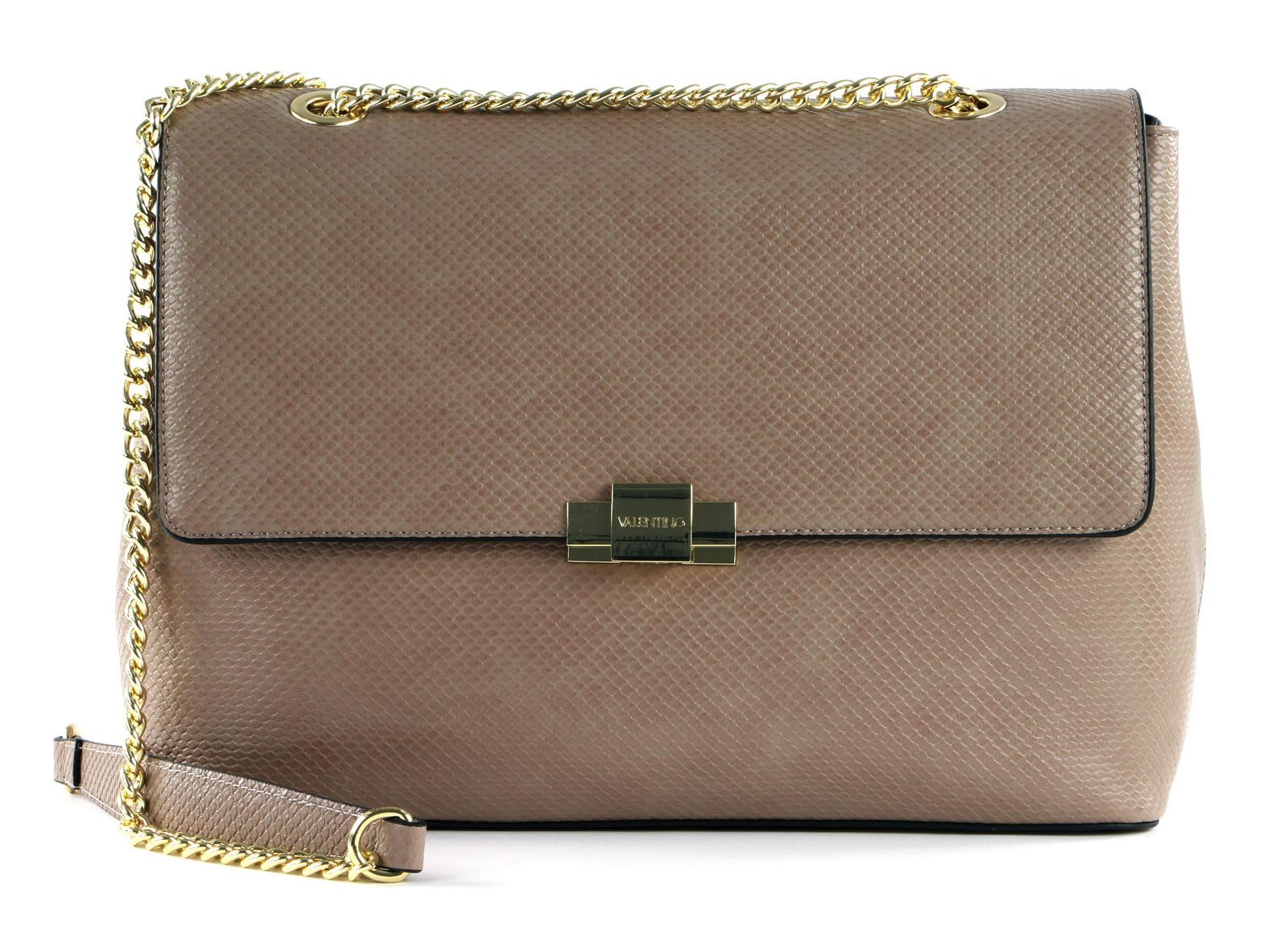 Valentino cross body bag handbag Rosalie Satchel Taupe brown